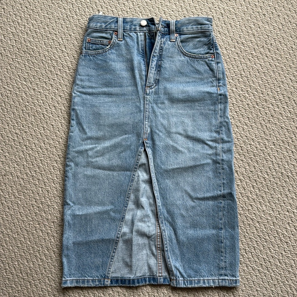 Denim Forum Denim 90s Skirt